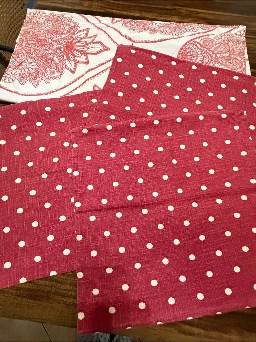 FOUR (4) Pottery Barn Pillow Covers, 1 EURO and 3 18”x18”